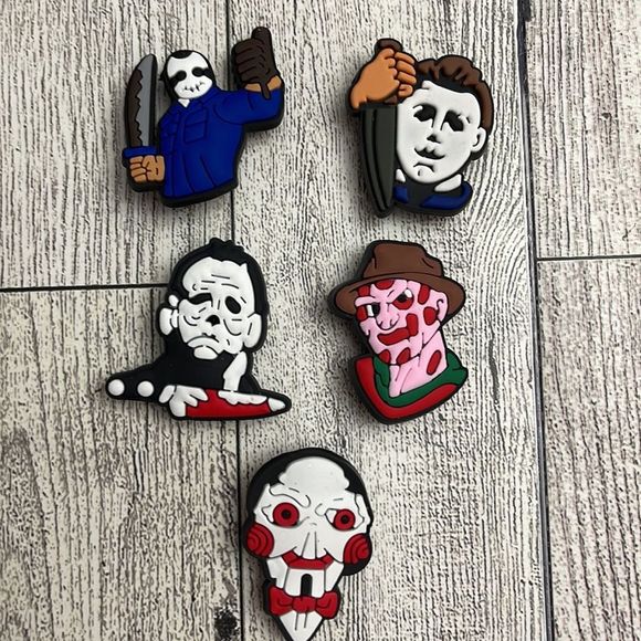 New Halloween Spooky 15 Piece Croc Style Shoe Charms - Picture 2 of 5